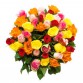 Букет разноцветных роз